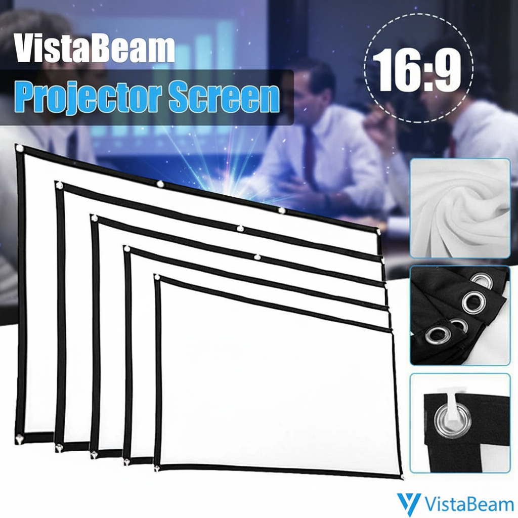 VistaBeam Portable Projector Screen™
